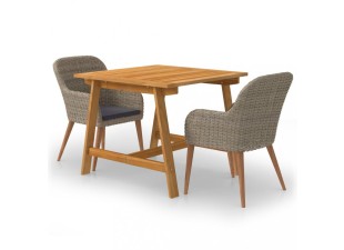 Zahradní jídelní set 3 ks Dekorhome