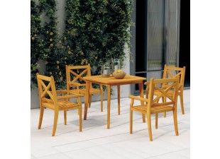 Zahradní jídelní set 5 ks Dekorhome