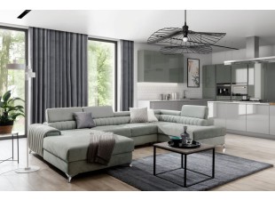 Sedací souprava rozkládací  LACANTE U pravá