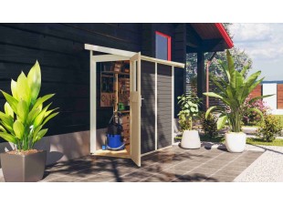 Dřevěný zahradní domek GÖRLITZ 99x182 cm Dekorhome