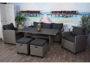 Zahradní sedací souprava 6 ks