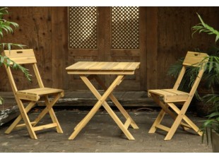 Zahradní bistro set 3 ks skládací FILAX