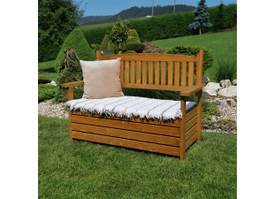 Zahradní lavička DILKA s úložným prostorem - POSLEDNÍ KUS