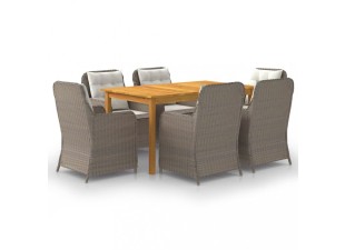 Zahradní jídelní set 7 ks Dekorhome