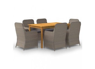 Zahradní jídelní set 7 ks Dekorhome