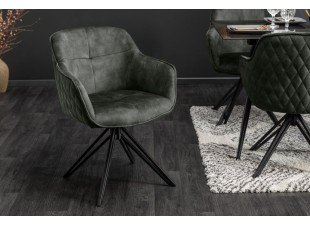 Otočné jídelní křeslo 2 ks KAINEUS Dekorhome - POSLEDNÍ KUS