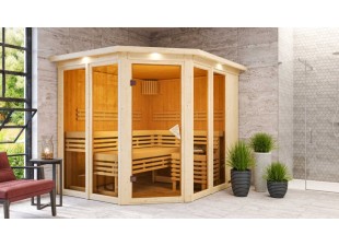 Interiérová finská sauna AINUR Dekorhome