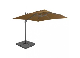 Zahradní slunečník s přenosným stojanem 300x300 cm Dekorhome