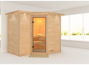 Interiérová finská sauna SAHIB 2 Dekorhome