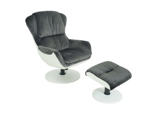 Relaxační křeslo s podnožkou Dekorhome